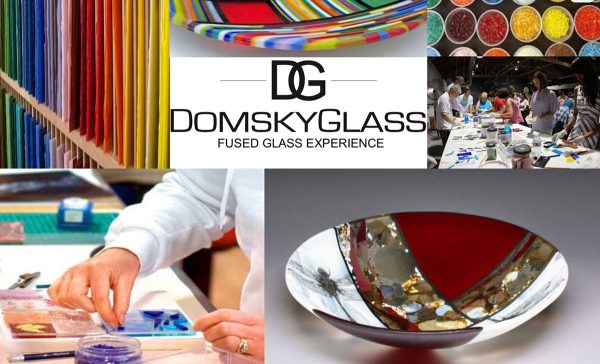 Fused Glass Workshop at domsky glass